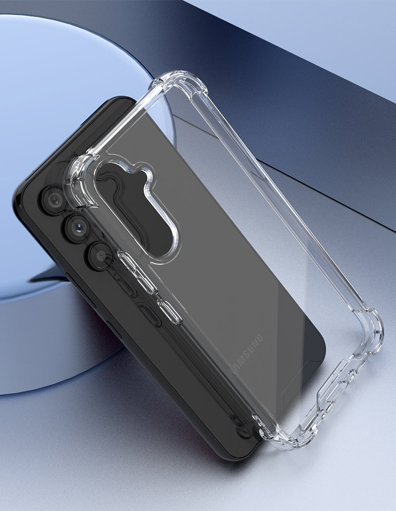 Shock-resistant transparent case for the Samsung Galaxy S26 FE - Image 3