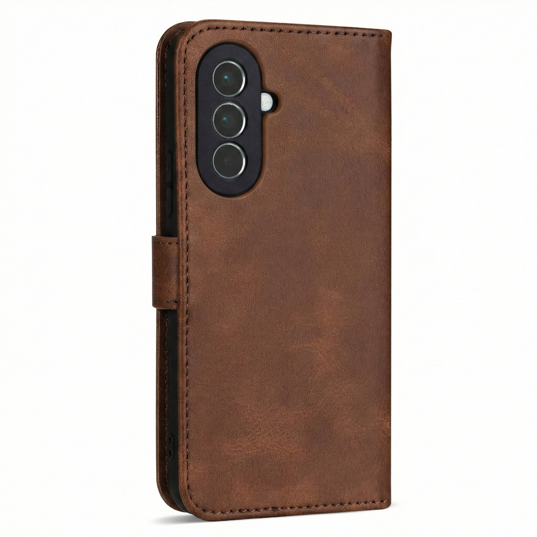 Solidenz Book Case for Samsung Galaxy S26 FE, Brown - Image 8