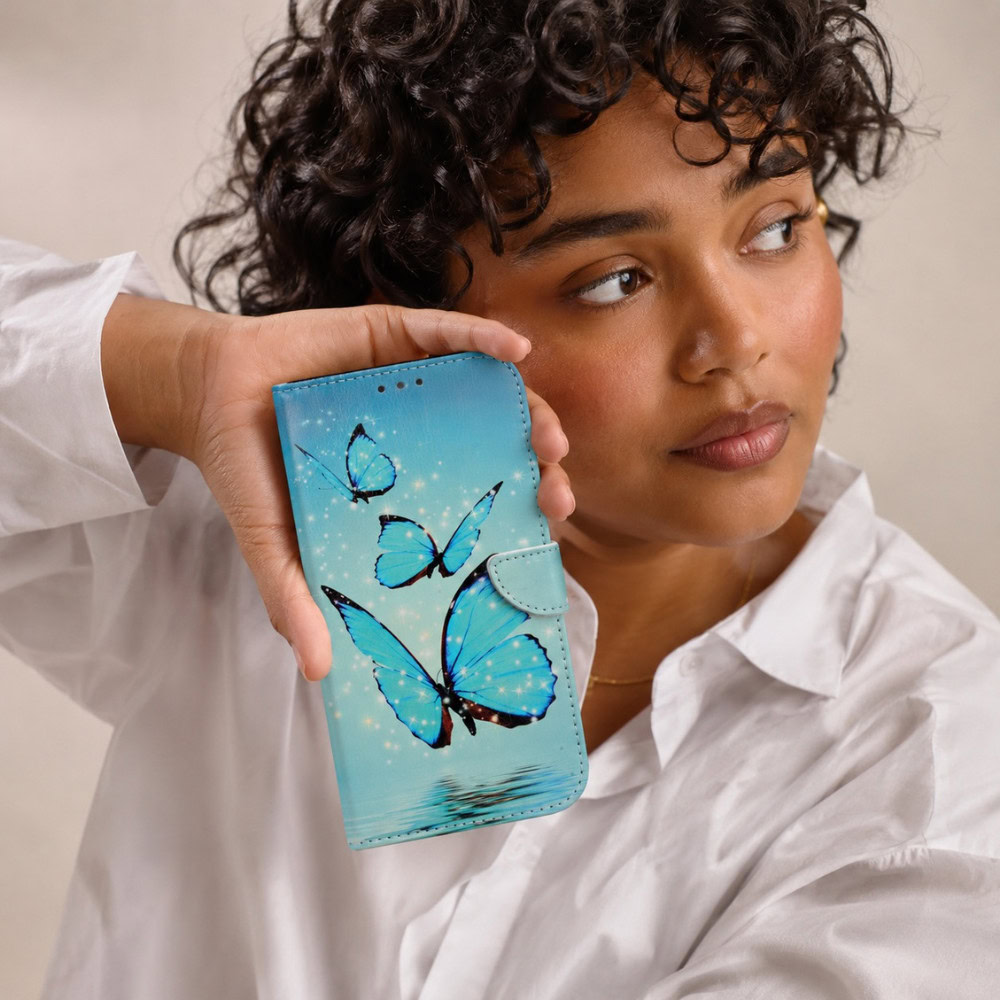 Solidenz Bookcase with Butterflies for Samsung Galaxy S26 FE - Image 5