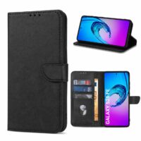 Solidenz Bookcase for Samsung Galaxy S26 FE, Black
